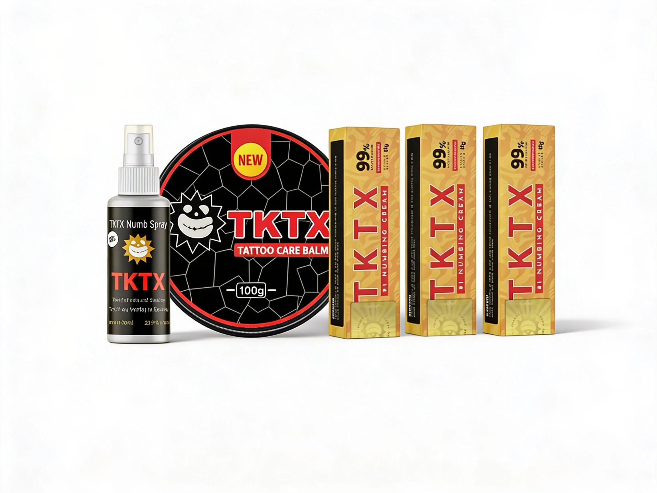 kit de tatuaje TKTX anestesia completa