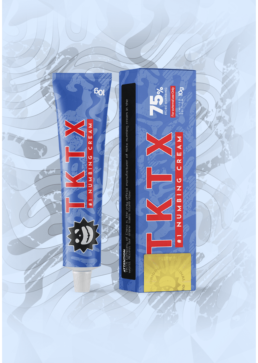 TKTX Azul 75% Crema Anestésica